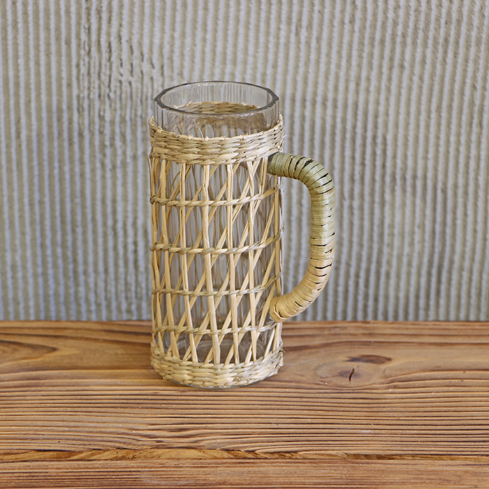 Bardak Altlığı Kulplu Hasır Bardak 6 lı Set2