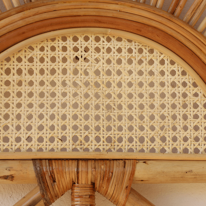 Rattan Yatak Başlığı Hazeranlı 160x165 cm. Rattan Yatak Rattan Yatak Başlığı Hazeranlı 160x165 cm. Rattan Yatak