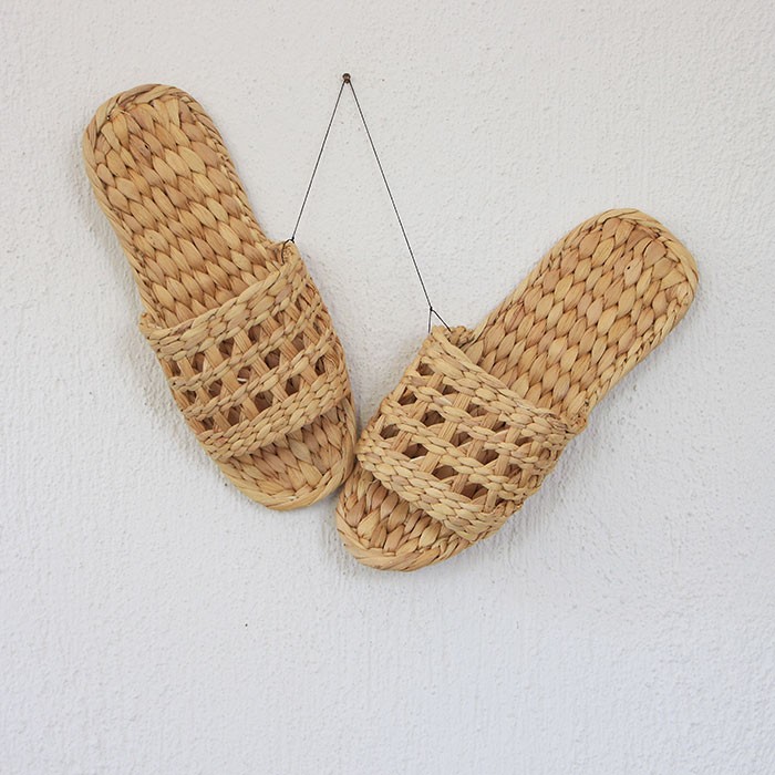 Rattan Duvar Dekoru Rattan Terlik Dekoratif Duvar Dekoru 08