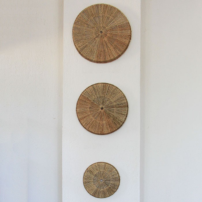 Rattan Duvar Dekoru Nisa 40 cm. Dekoratif Duvar Dekoru