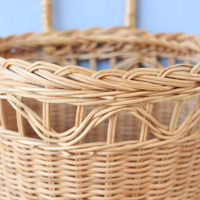 Rattan 16x20xH19/38 cm.Duvar Sepeti MyLamp Rattan 16x20xH19/38 cm.Duvar Sepeti MyLamp
