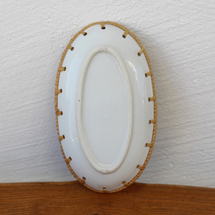 Dekoratif Tabak & Kase Rattan Çerçeveli El Yapımı Dekoratif Tabak & Kase Rattan Çerçeveli El Yapımı