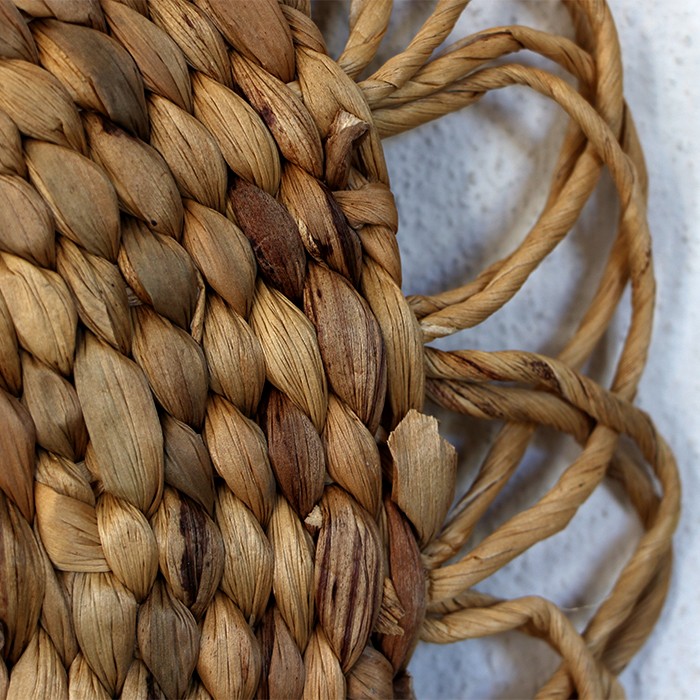 Rattan Duvar Dekoru Nilay Dekoratif 40x40 cm Supla &amp; Duvar Dekoru
