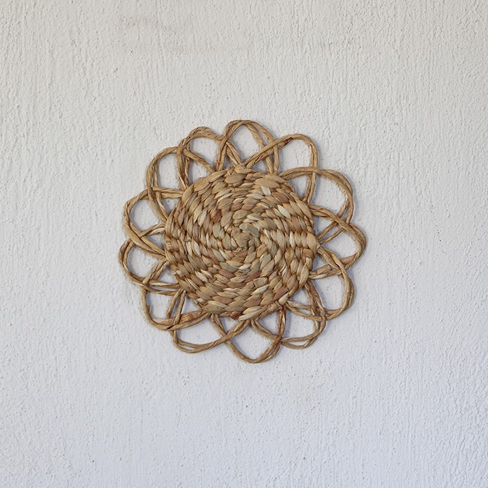 Rattan Duvar Dekoru Nilay Dekoratif 25x25 cm Supla &amp; Duvar Dekoru