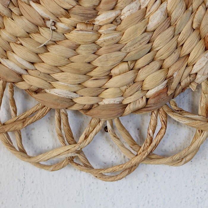 Rattan Duvar Dekoru Nilay Dekoratif 30x30 cm Supla &amp; Duvar Dekoru