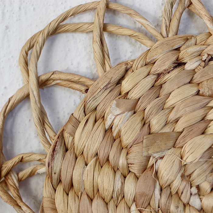 Rattan Duvar Dekoru Nilay Dekoratif 30x30 cm Supla &amp; Duvar Dekoru